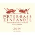 Porter-Bass Dot's Garden Zinfandel 2014 Front Label