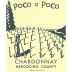Poco a Poco Mendocino County Chardonnay 2015 Front Label
