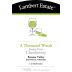 Lambert Estate A Thousand Words Basket Press Chardonnay 2014 Front Label