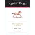 Lambert Estate Thoroughbred Cabernet Sauvignon 2009 Front Label