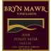 Bryn Mawr Vineyards Estate Pinot Noir 2008 Front Label