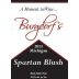 Burgdorf's Winery Spartan Blush 2013 Front Label