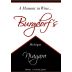 Burgdorf's Winery Niagara 2010 Front Label