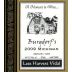 Burgdorf's Winery Late Harvest Vidal 2009 Front Label