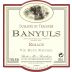 Le Domaine Du Traginer Banyuls Rimage 2011 Front Label