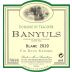 Le Domaine Du Traginer Banyuls Blanc 2010 Front Label