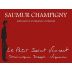 Le Petit Saint Vincent Saumur Champigny 2014 Front Label