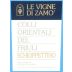 Le Vigne di Zamo Colli Orientali del Friuli Schioppettino 2007 Front Label