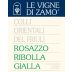 Le Vigne di Zamo Colli Orientali del Friuli Rosazzo Ribolla Gialla 2011 Front Label