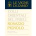 Le Vigne di Zamo Colli Orientali del Friuli Rosazzo Pignolo 2003 Front Label