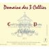 Les 3 Cellier Chateauneuf-du-Pape Alchimie 2013 Front Label