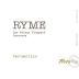 Ryme Hers Vermentino 2016 Front Label