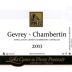 Les Caves du Vieux Pressoir Gevrey-Chambertin 2013 Front Label