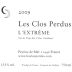 Les Clos Perdus L'Extreme Blanc 2009 Front Label