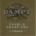 Maison Dampt Chablis Grand Cru Valmur 2014 Front Label