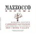 Mazzocco Dry Creek Cabernet Sauvignon 2014 Front Label