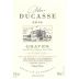 Chateau Ducasse Herve Dubourdieu Blanc 2016 Front Label
