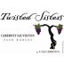 Calcareous Vineyard Twisted Sisters Cabernet Sauvignon 2013 Front Label