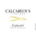Calcareous Vineyard Zinfandel 2014 Front Label