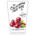 California Fruit Wine Cranberry Wine Front Label