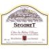 Les Vignerons de Roaix Seguret Cotes du Rhon Villages 2007 Front Label