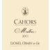 Lionel Osmin & Cie Cahors Malbec 2011 Front Label