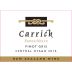 Carrick Pinot Gris 2016 Front Label
