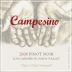 Campesino Cellars Papi y Chula Vineyard Pinot Noir 2008 Front Label