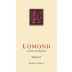 Lomond Merlot 2012 Front Label