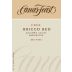 Cana's Feast Winery Bricco Red 2012 Front Label