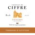 Lorgeril Faugeres Chateau de Ciffre Terroirs d'Altitude 2013 Front Label