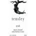 Tensley Turner Vineyard Syrah 2011 Front Label