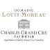 Domaine Louis Moreau Chablis Vaudesir Grand Cru 2010 Front Label