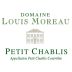 Domaine Louis Moreau Petit Chablis 2017 Front Label