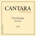 Cantara Cellars Trio Sonata 2011 Front Label