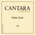 Cantara Cellars Petite Sirah 2012 Front Label