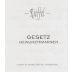 Lucas et Andre Rieffel Gesetz Gewurztraminer 2011 Front Label