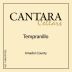 Cantara Cellars Amador Tempranillo 2010 Front Label
