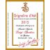 Bodega Son Campaner Grignolino d'Asti 2015 Front Label