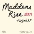 Maddens Rise Wines Viognier 2009 Front Label
