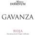 Maetierra Dominum Gavanza 2008 Front Label