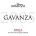 Maetierra Dominum Gavanza 2005 Front Label