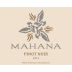 Mahana Pinot Noir 2013 Front Label