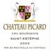 Mahler-Besse Saint-Estephe Chateau Picard 2005 Front Label