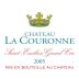 Mahler-Besse Chateau La Couronne 2005 Front Label