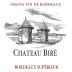 Mahler-Besse Chateau Bire 2007 Front Label