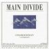 Main Divide Chardonnay 2012 Front Label