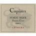 Capiaux Cellars Chimera Pinot Noir 2011 Front Label