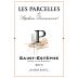 Maison Bouey Saint-Estephe Les Parcelles de Stephane Derenoncourt 2010 Front Label