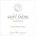 Maison Mourat Clos Saint Andre 2013 Front Label
